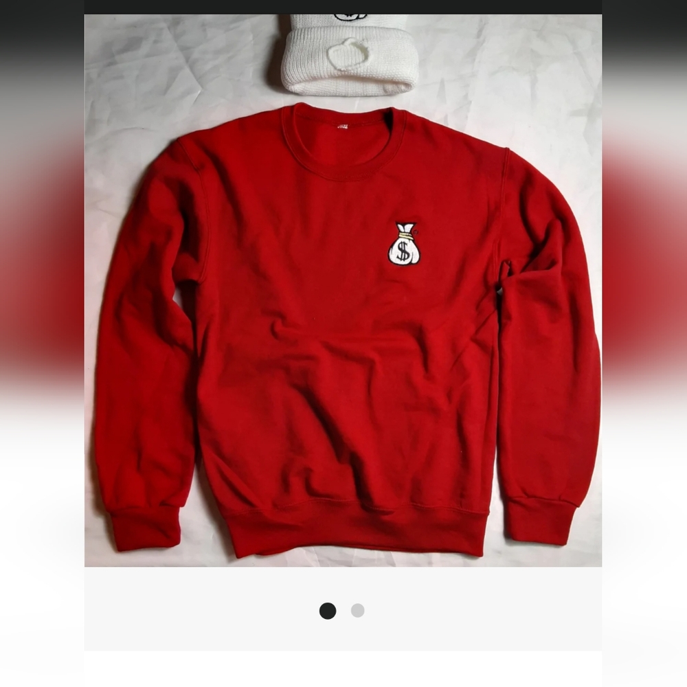 Money Bag Fresh and Kewl streetwear sweatshirt sz M